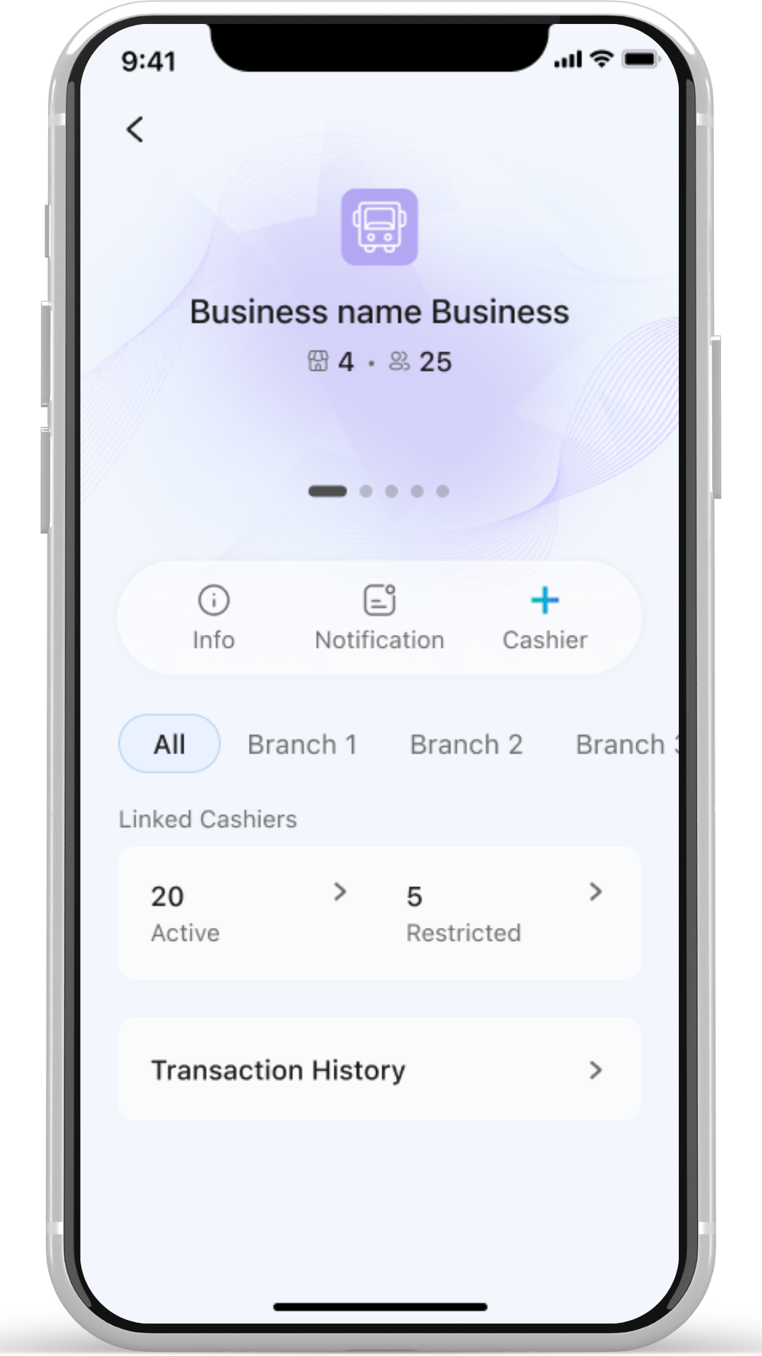 Merchant App